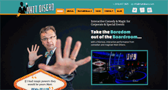 Desktop Screenshot of mattdisero.com